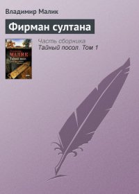 Фирман султана - Малик Владимир Кириллович (книга читать онлайн бесплатно без регистрации TXT) 📗