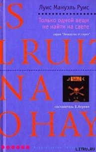 Только одной вещи не найти на свете - Руис Луис Мануэль (читать онлайн полную книгу txt) 📗