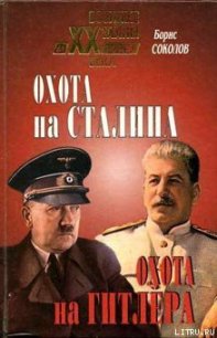 Охота на Сталина, охота на Гитлера. Тайная борьба спецслужб - Соколов Борис Вадимович (читать хорошую книгу TXT) 📗