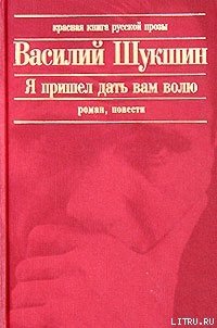 Я пришел дать вам волю - Шукшин Василий Макарович (читаем книги бесплатно TXT) 📗