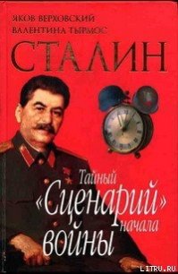 Сталин. Тайный «Сценарий» начала войны - Верховский Яков (читать книги онлайн без сокращений .TXT) 📗