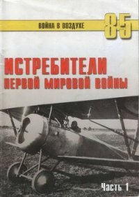 Истребители Первой Мировой войны Часть 1 - Иванов С. В. (лучшие книги читать онлайн txt) 📗