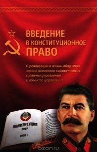 Введение в конституционное право - "Внутренний Предиктор СССР" (книги онлайн бесплатно серия .txt) 📗