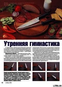 Утренняя гимнастика - Журнал Ножъ (книга регистрации .txt) 📗