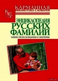 Энциклопедия русских фамилий. Тайны происхождения и значения - Ведина Тамара Федоровна (электронная книга TXT) 📗