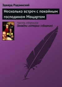 Несколько встреч с покойным господином Моцартом - Радзинский Эдвард Станиславович (полные книги .TXT) 📗